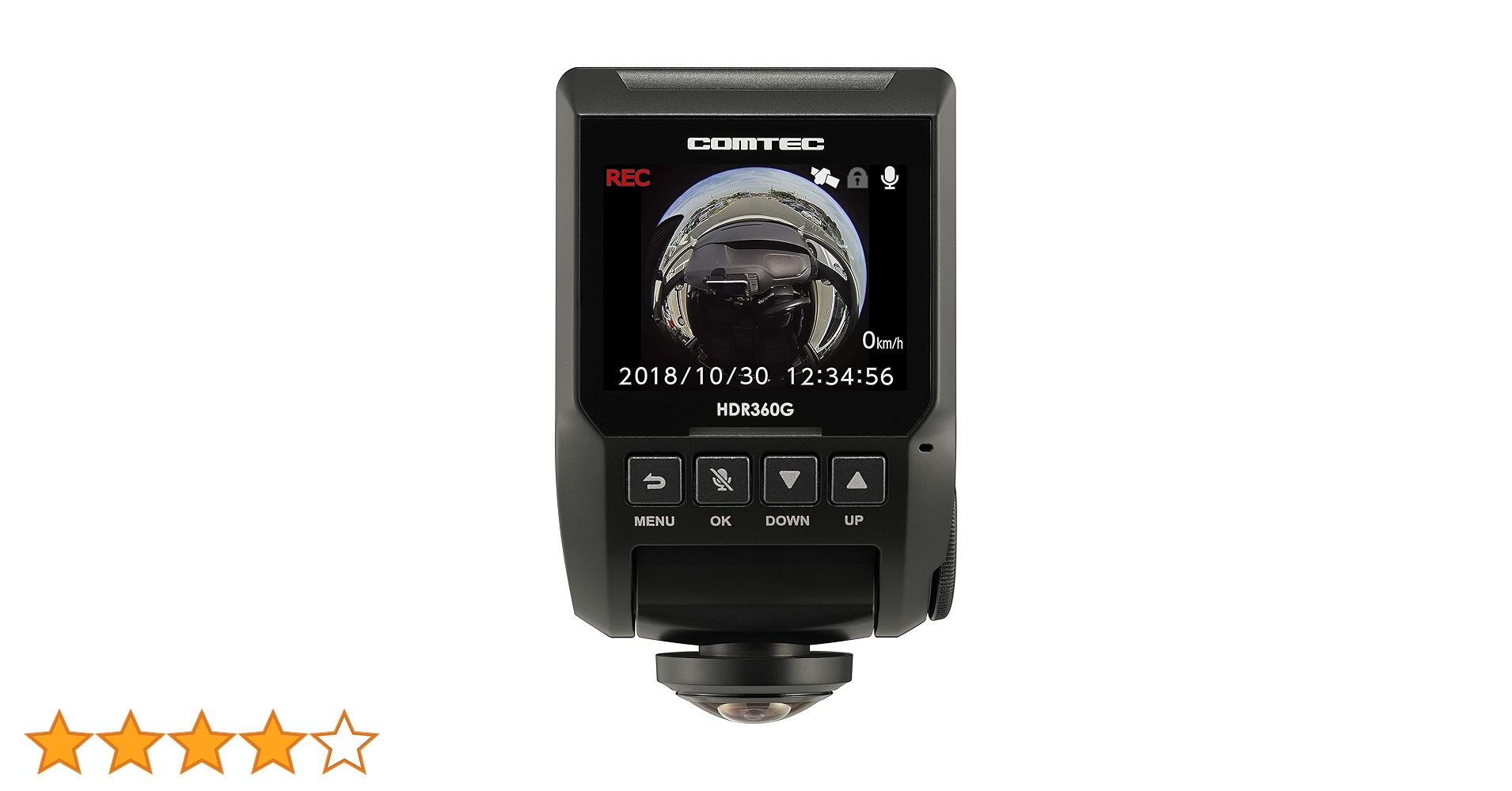 未開封新品★コムテックドライブレコーダー★COMTEC HDR360G Amazon.co.jp: コムテック 360度全方向対応ドライブレコーダー HDR360G